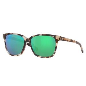 Costa May Shiny Tiger Cowrie Women’s Polarized Mirror Sunglasses